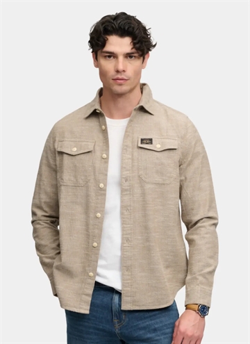 Superdry Herringbone Workwear Skjorte